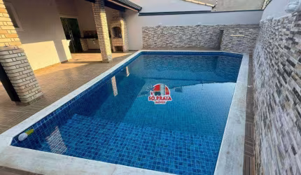 Casa com 3 dormitórios à venda, 122 m² por R$ 570.000,00 - Gaivota - Praia - Itanhaém/SP