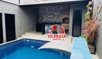 Sobrado com 2 dormitórios à venda, 60 m² por R$ 340.000,00 - Maracanã - Praia Grande/SP