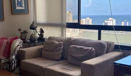Apartamento Duplex para venda, Vista mar, com 88m², 2 suítes, 'Porteira Fechada' no Itaigara