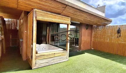 Aluguel Cobertura Duplex Semi-Mobiliada - Luxuosa - 100 m² - 1 Quarto - Hidromassagem- 2 Cozinhas - Bairro: Santo Antônio