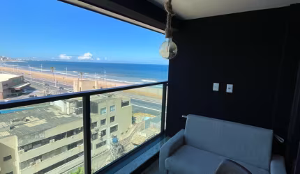 Apartamento a venda em armação no art studio vista mar e mobiliado