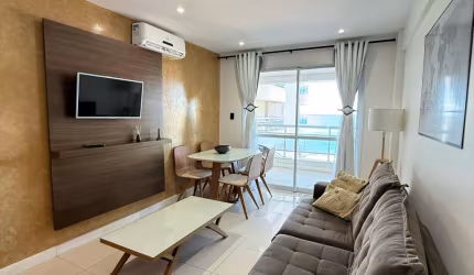 Apartamento a venda em ondia quarto e sla mobiliado e vista mar