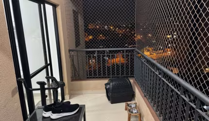 Apto 83,15m2 2 Dorms 1 Suíte, Sala, Banheiro, Cozinha, Varanda, 2 Vagas Cobertas, Lazer Completo