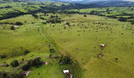 Fazenda - 445 alqueires goiano - 30 km de Itapaci - 15 km do asfalto - 05 casas boas - 01 casa média - 03 curral ferro galvanizado - 01 curral aroeira
