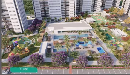 Lançamento Reserva Parque Clube Aptos 63,18 e 81,88m2 2 e 3 Dorms 1 Suíte,Banheiro, Sala, Cozinha Americana, Varandas, Portaria 24hs, PlayGround, Quad