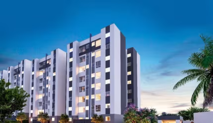 Quinta do Lago Aptos 42m2 2 Dorms,Sala,Cozinha Americana,Banheiro e Lazer Completo