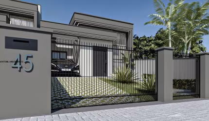 Casa para Venda em Palhoça, Alto Aririú, 3 dormitórios, 2 suítes, 3 banheiros, 1 vaga