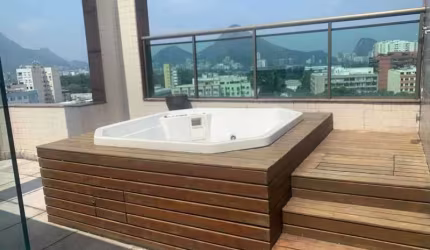 Cobertura com 3 quartos para alugar na Avenida Visconde de Albuquerque, Leblon, Rio de Janeiro, 166 m2 por R$ 40.000