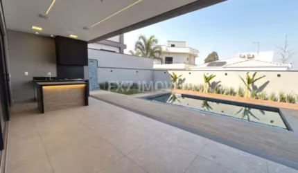 Espetacular residência de luxo no Swiss Park - Campinas-SP: 3 quartos, 3 suítes, 3 salas, 6 banheiros, 4 vagas, 230m².