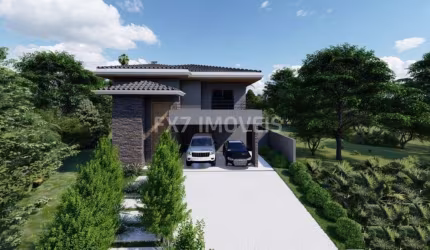 Sobrado com 410m2 à venda no Swiss Park - Campinas