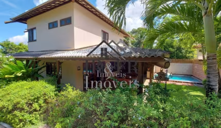 Casa mobiliada, 7 suítes, em cond. fechado, Quintas dos Castelo - BA