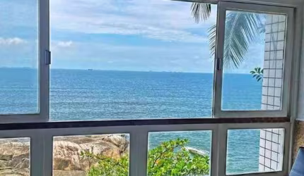 Vende-se apto/Ilha Porchat/ 2 dormitórios sendo um suíte/cozinha/banheiro/vaga