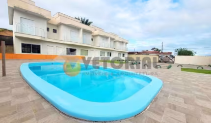 Sobrado com 2 quartos, 74m², à venda em Caraguatatuba, Jardim das Gaivotas