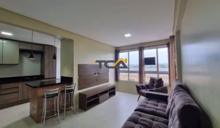 Apartamento mobiliado 02 dormitórios (01 suíte)