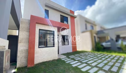 Reserva Lumiere - Casa de 4/4 com 2 suítes no Sim próximo a Noíde Cerqueira