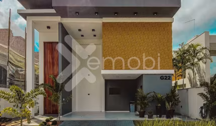 Casa duplex à venda em Pitimbu (Natal/RN) l Condomínio Sunset Boulevard | 5/4 sendo 3 suítes - 305m²