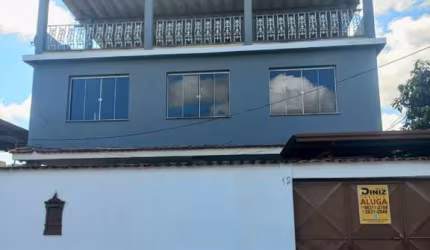 Casa para Locação em Duque de Caxias, Jardim Primavera, 2 dormitórios, 1 suíte, 3 banheiros, 2 vagas