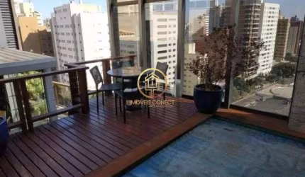 Cobertura à venda 319m², 4 suítes,6 banheiros, 4 vagas, no Cambuí em Campinas/SP