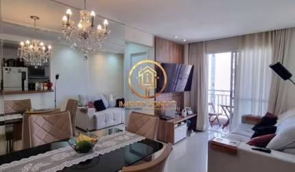 Apartamento a venda, 66m², 2 dormitórios e 2 vagas - Mansões Santo Antônio
