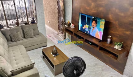 Sobrado com 3 dormitórios à venda, 185 m² por R$ 550.000,00 - Jardim Utinga - Santo André/SP
