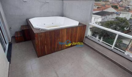 Cobertura com 3 dormitórios à venda, 62 m² por R$ 800.000,00 - Vila Scarpelli - Santo André/SP