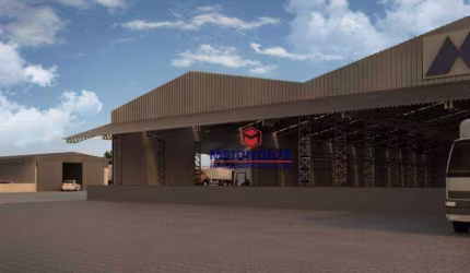 #  Alugo Galpão Distrito Industrial 6.000 m², atrás do Terminal da Integração