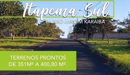 Terreno à venda, Jardim Karaíba - Uberlândia/MG - Rotina Imobiliária