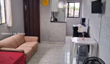 Kitnet para Venda em Praia Grande, Vila Caiçara, 1 dormitório, 1 banheiro, 1 vaga