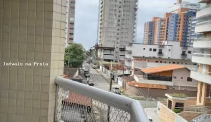 Apartamento de Praia para Locação em Praia Grande, Campo da Aviação, 2 dormitórios, 1 suíte, 2 banheiros, 1 vaga