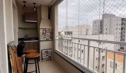 Apartamento no Jardim América com 69m, 2 quartos (1 suíte) e varanda gourmet