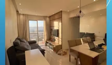 ✅  Apartamento com 2 dormitórios, varanda  Cond. Marselha Jandira