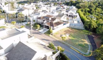 Terreno a venda em Condomínio Fechado Altos da Floresta em Atibaia com projeto aprovado para construir.
