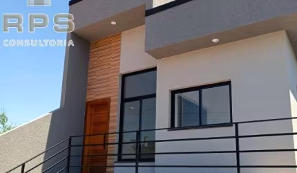 Casa térrea a venda no bairro Bella Atibaia , com 3 quartos sendo 1 suíte, piscina, churrasqueira e quintal, com 100m² de construção, 184m² de terreno