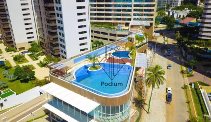 Apartamento no Condomínio Tour Geneve com jacuzzi privativa e vista definitiva para o mar da praia do Altiplano - AP2167