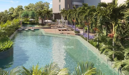 Apartamento com varanda/sacada localizado no Jardim Luna.-