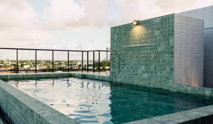 Apartamento estilo flat a 200m da praia Formosa em Cabedelo - AP0491