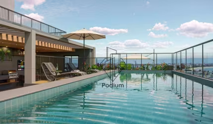 Apartamentos com varanda / sacada a 550m da praia do Bessa -  AP1857