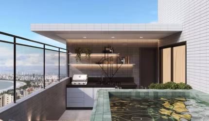 Coberturas Duplex com piscina privativa aproximadamente á 300m da praia de Intermares - CO0324