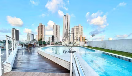 Apartamento com varanda ampla e área de lazer completa no Bairro dos Estados - AP2621.