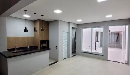 Casa Padrão de fino acabamento 03 dormitórios sendo uma suíte no Jardim Terra América em Americana - SP