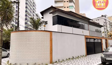 Sobrado com 3 quartos à venda, 185 m² por R$ 1.350.000 - Vila Caiçara - Praia Grande/SP