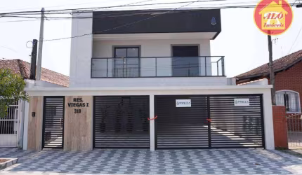 Casa com 3 dormitórios à venda por R$ 430.000,00 - Mirim - Praia Grande/SP