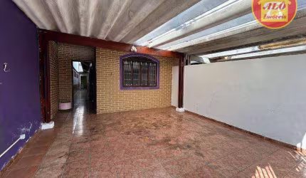 Casa com 2 quartos à venda, 65 m² por R$ 410.000 - Maracanã - Praia Grande/SP