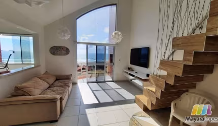 Apartamento Duplex com 4 dormitórios à venda, 211 m², praia de Itaguaçú - São
