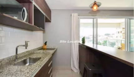 87839 Apartamento com 1 dormitório à venda, 43 m² por R$ 520.000 - Campo Belo - São Paulo/SP
