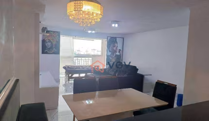 Apartamento com 3 dormitórios, 105 m² - venda por R$ 1.020.000,00 ou aluguel por R$ 5.771,06/mês - Vila Campestre - São Paulo/SP