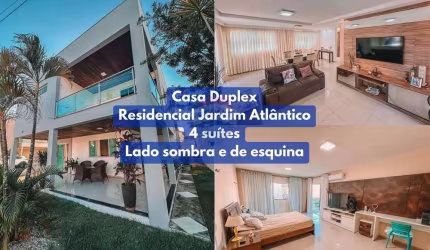 Casa de Alto Padrão no Residencial Jardim Atlântico  c/ Energia Solar