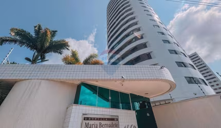 Lindo apartamento no 15* andar 109m2 3/4 2 suítes no Residencial Maria Bernadete em Capim Macio
