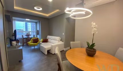 Apartamento  semimobiliado em prédio moderno!