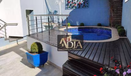Casa com 3 dormitórios, 700 m² - venda por R$ 4.300.000,00 ou aluguel por R$ 15.000,00 - Jardim Pedroso - Mauá/SP